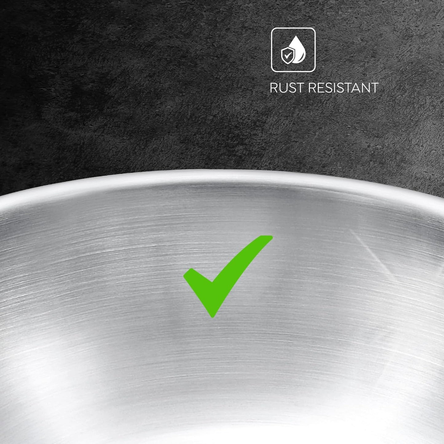 Prestige 6-Piece Tri-Ply Stainless Steel Tasla Kadai Set with Free Pakkad|Gas & Induction Compatible|Even Heat Distribution| Durable Rust-Proof Interior| Space Saving Design