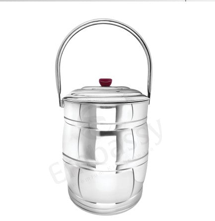 Embassy Stainless steel Ghee/Oil/Milk Barni / Milk Pot (BARREL TUK)