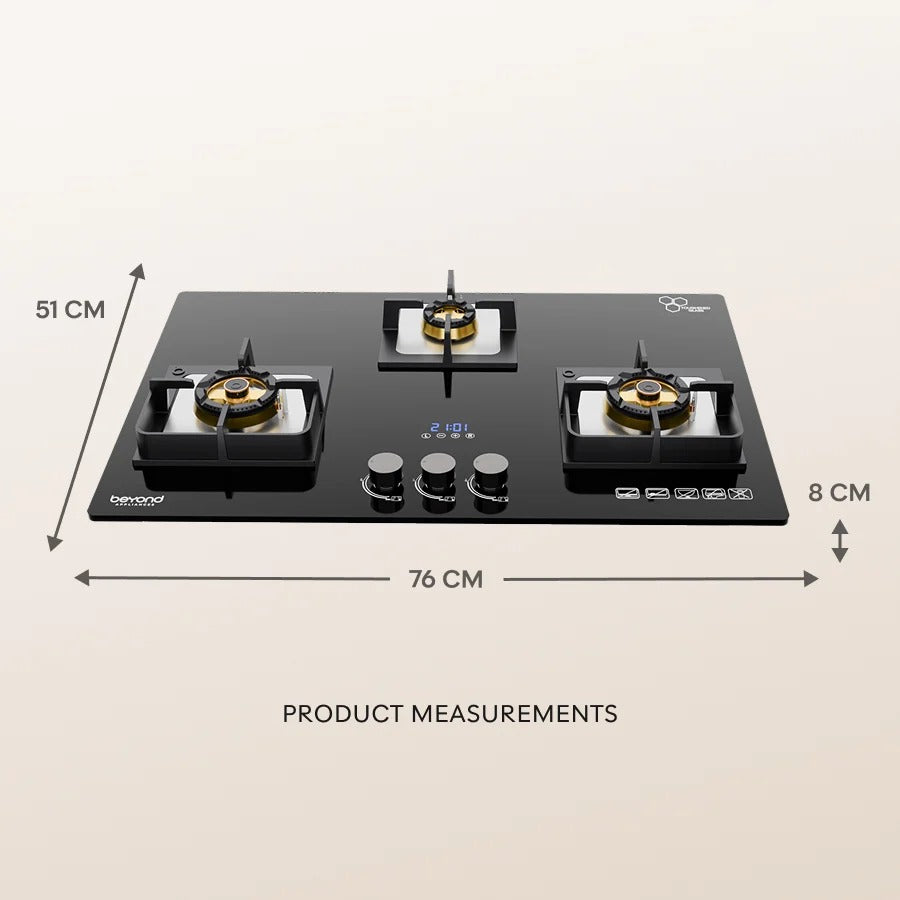 Dorado 3 Burner HOBTOP