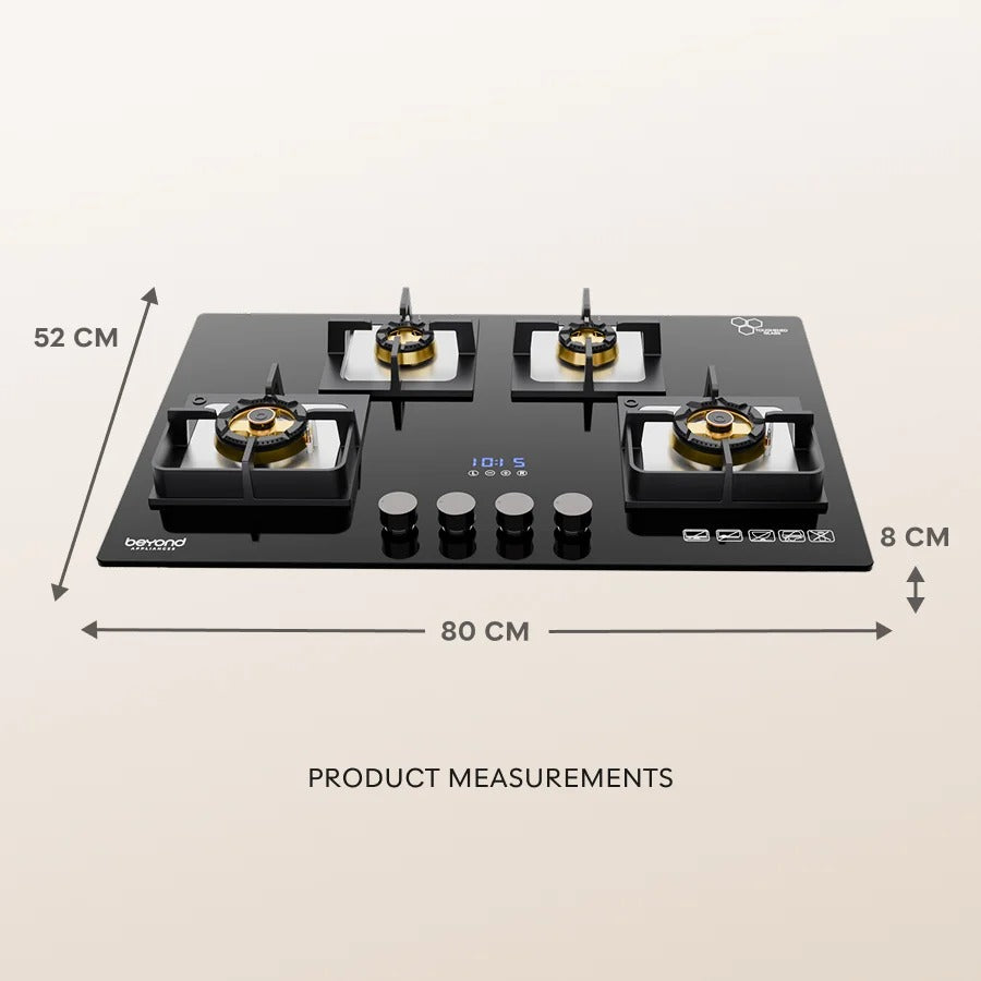 Dorado 4 Burner HOBTOP