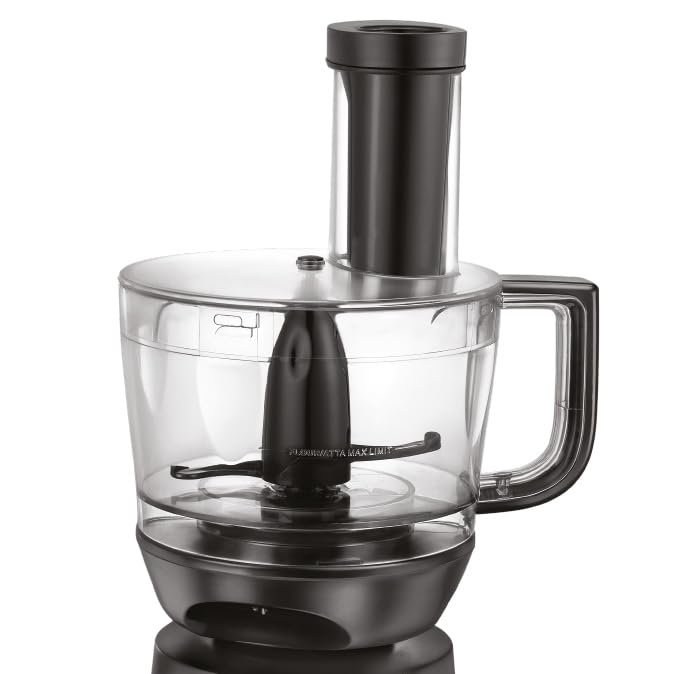 Prestige Endura Pro 1000W Multi Functional Mixer Grinder With Ball Bearing Technology|6 Jars With Food Processing Attachments |14 Different Functionalities|Black & Silver - 1000 Watts