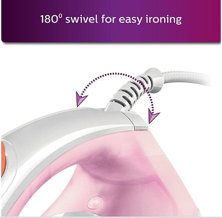 PHILIPS by PHILIPS GC1920/28 1300 W Steam Iron (Pink)