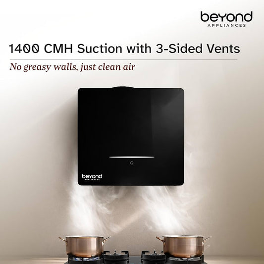 Beyond Appliances Cube Pro Ductless Chimney 1400 CMH