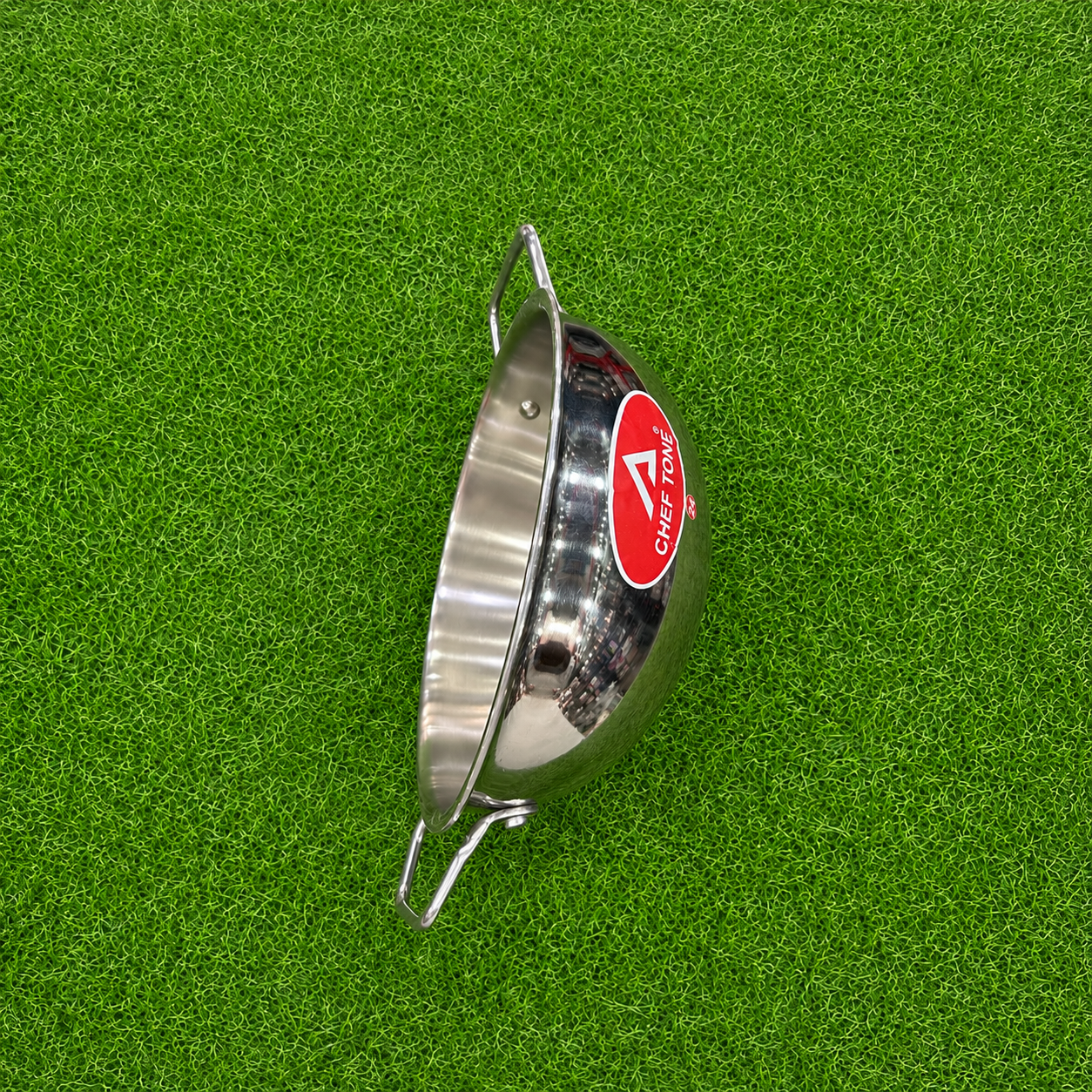 Chef Tone Triply Deep Kadhai With SS Wire Handle Regular Series