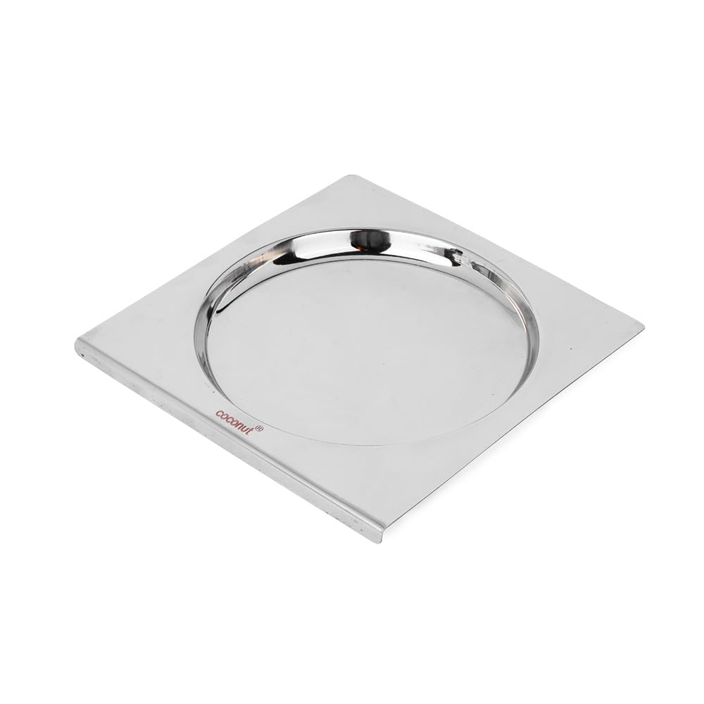 Coconut Stainless Steel - Trivia Idli Maker | Unique Rectangular Shape Idli Steamer For Home | Include 3 Regular, 2 Mini & 1 Tatte Idli Plate | Restaurant Type Soft & Fluffy Idli | Induction Base