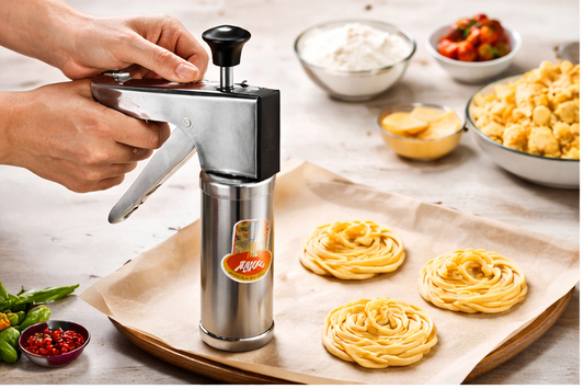 Anjali Muruku Maker 12 Steel Jali Kitchen Press