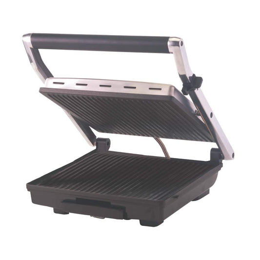 Borosil Super Jumbo 2000-Watt Grill Sandwich Maker (Black)