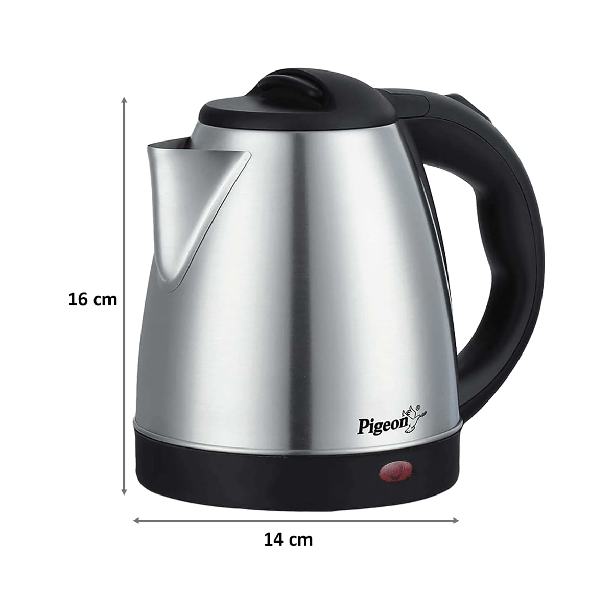 Pigeon 1.5 Liters 1500 Watts Electric Kettle (Detachable Base)