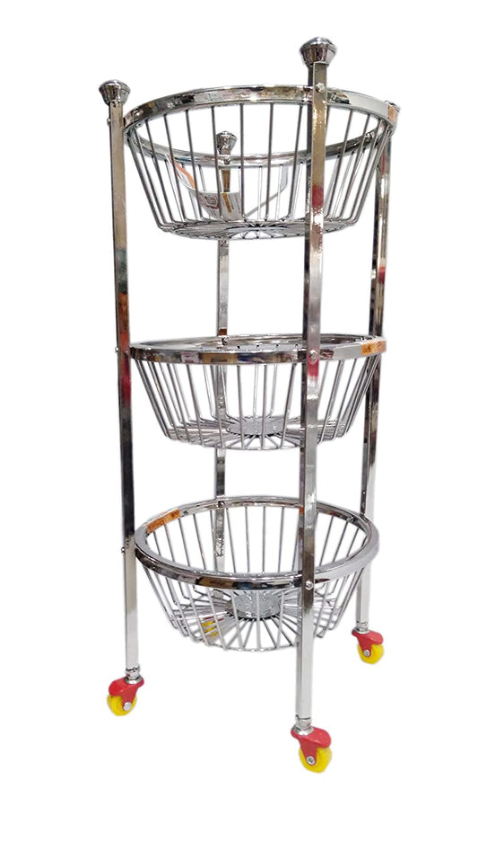 Priya Round Kitchen Stand (3 Steps Multi Purpose)