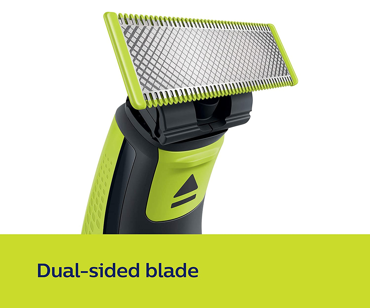 Philips QP2525Cordless OneBlade Hybrid Trimmer and Shaver (Lime Green)