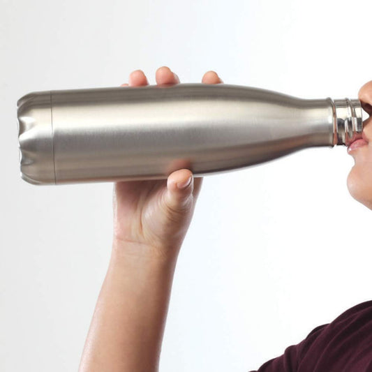 Borosil Stainless Steel HYDRA BOLT - Vacuum Insulated Flask Water bottle, 1L