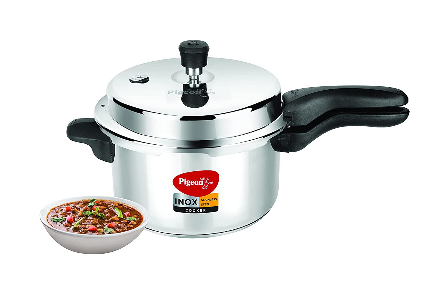 Pigeon by Stovekraft Inox Stainless Steel pressure cooker 5 L
