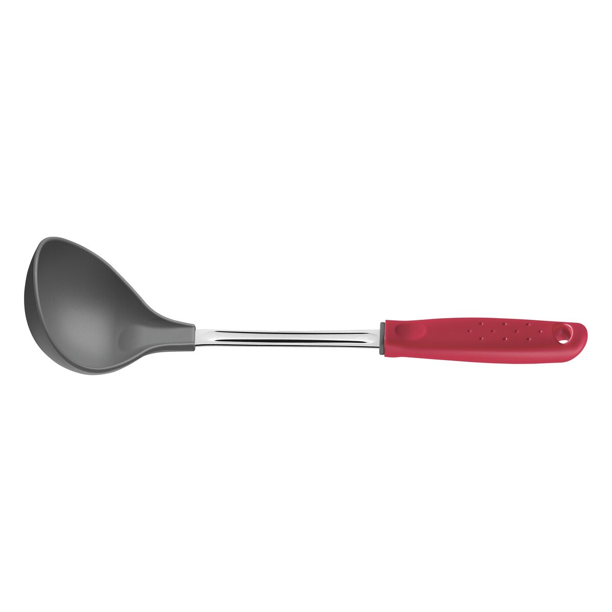 Tramontina Nylon Ladle | Red Polypropylene Handle