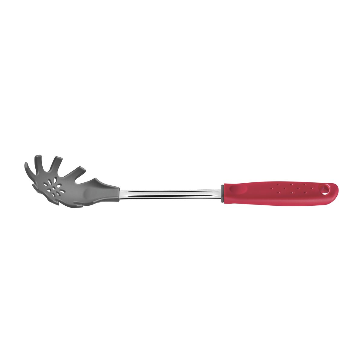 Tramontina Nylon Spaghetti Server | Red Polypropylene Handle