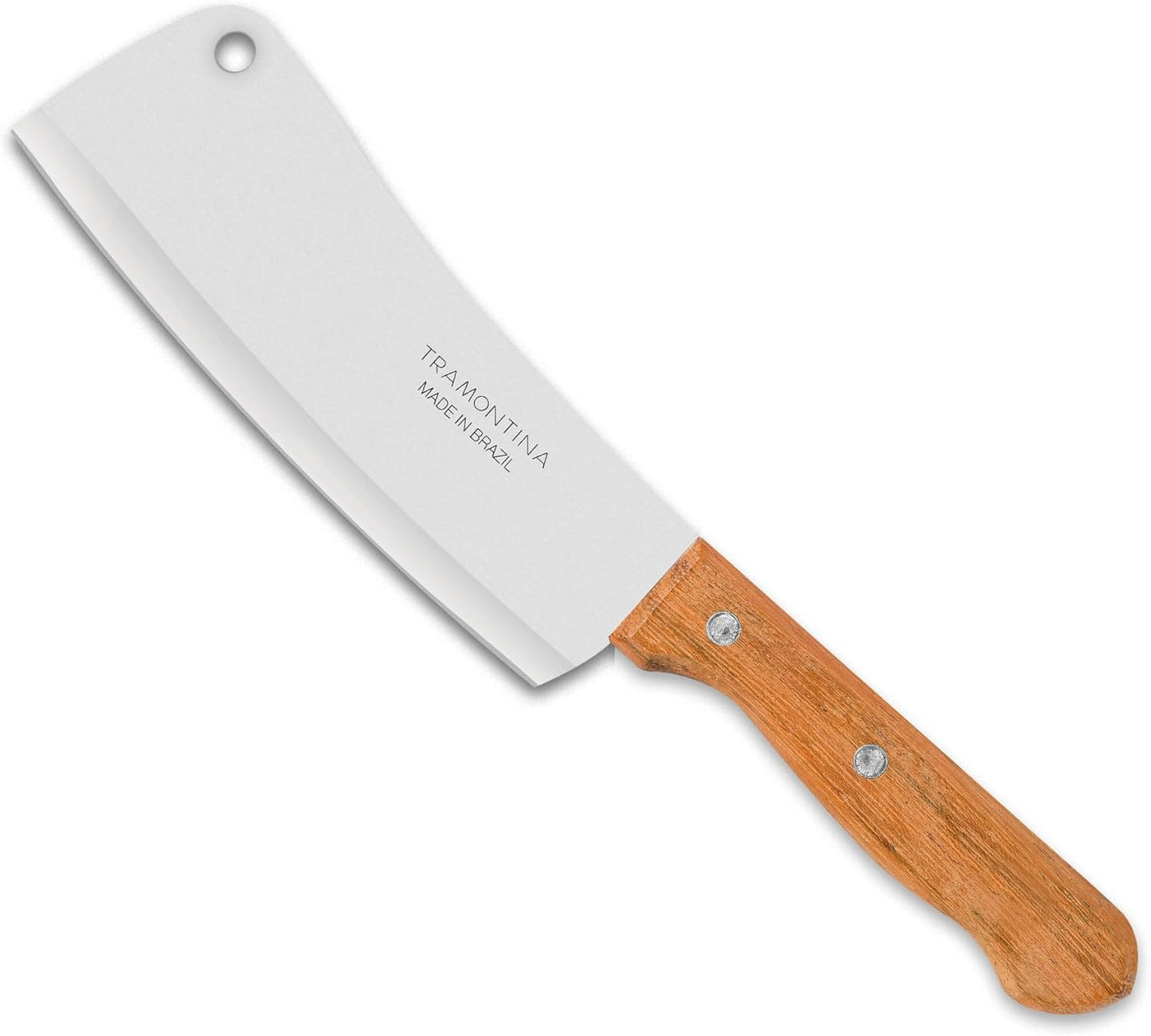 Tramontina 6 Inch Stainless Steel Butcher Cleaver | Bone Cutting Knife