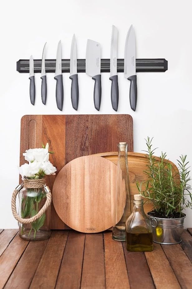 Tramontina 3 Inch Stainless Steel Vegetable & Fruit Knife | Black Handle