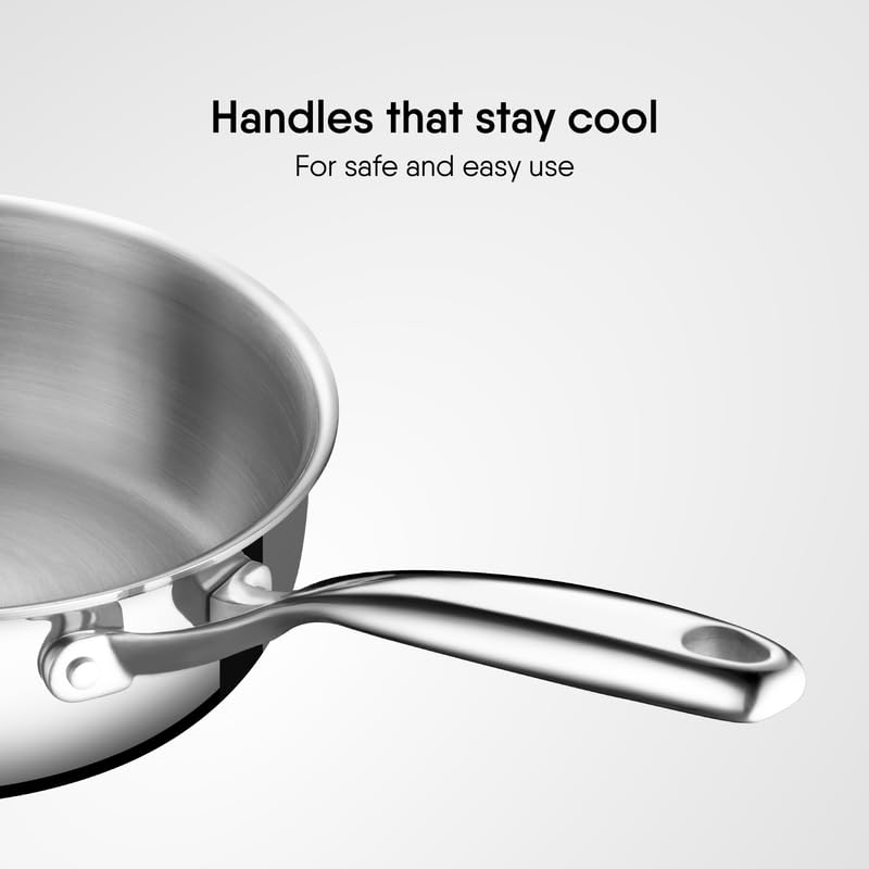 Stahl Artisan Multipan Saute Pan 1.8L 20cm Stir Fry Induction Gas