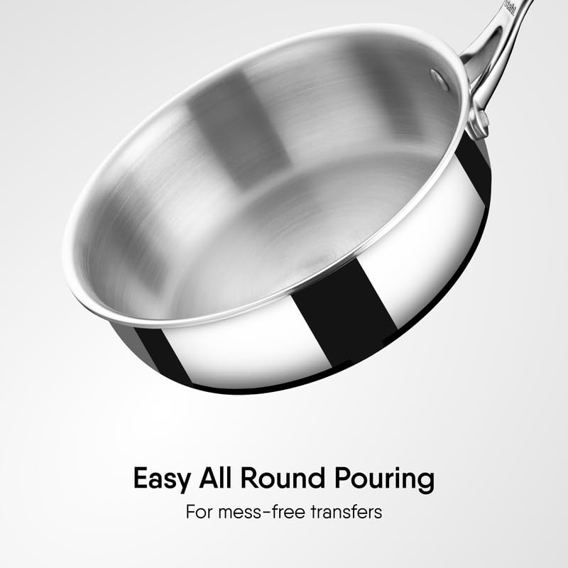 Stahl Artisan Multipan Saute Pan 1.8L 20cm Stir Fry Induction Gas