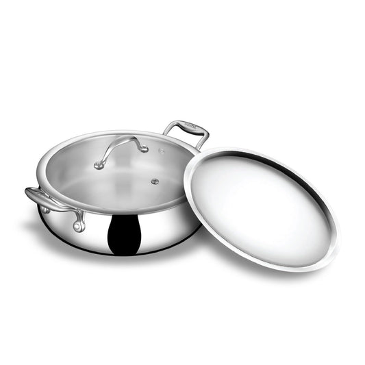 Stahl Artisan Biryani Pot Triply Induction Gas with Lid