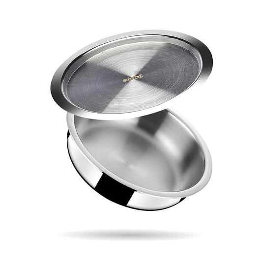 Stahl Artisan Lagdi Triply Casserole Induction Gas