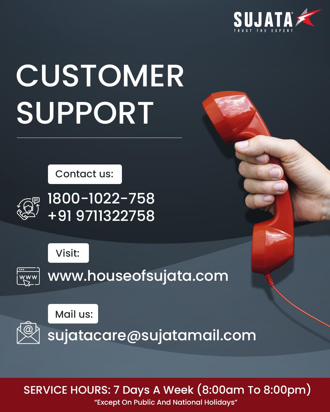 Sujata Majestic Gas Stove | SABAF Burners | ISI Certified | LPG & PNG