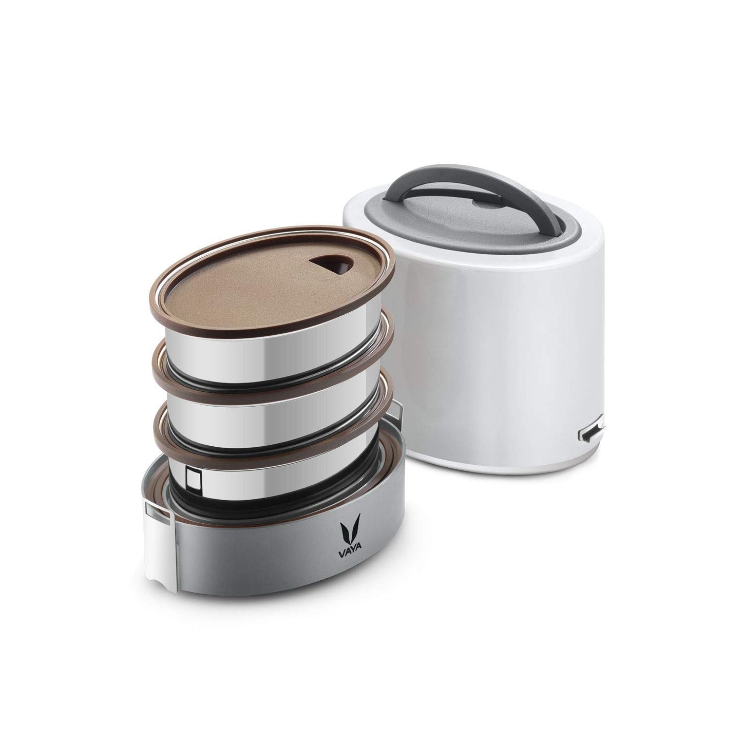 VAYA TYFFYN 1000ml Insulated Stainless Steel Lunch Box for Office