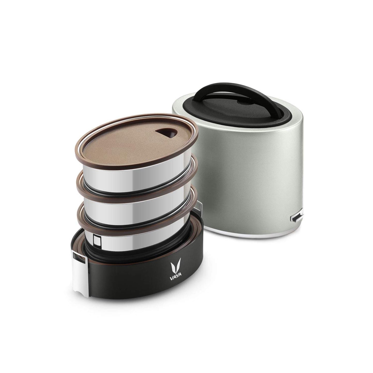 VAYA TYFFYN 1000ml Insulated Stainless Steel Lunch Box for Office