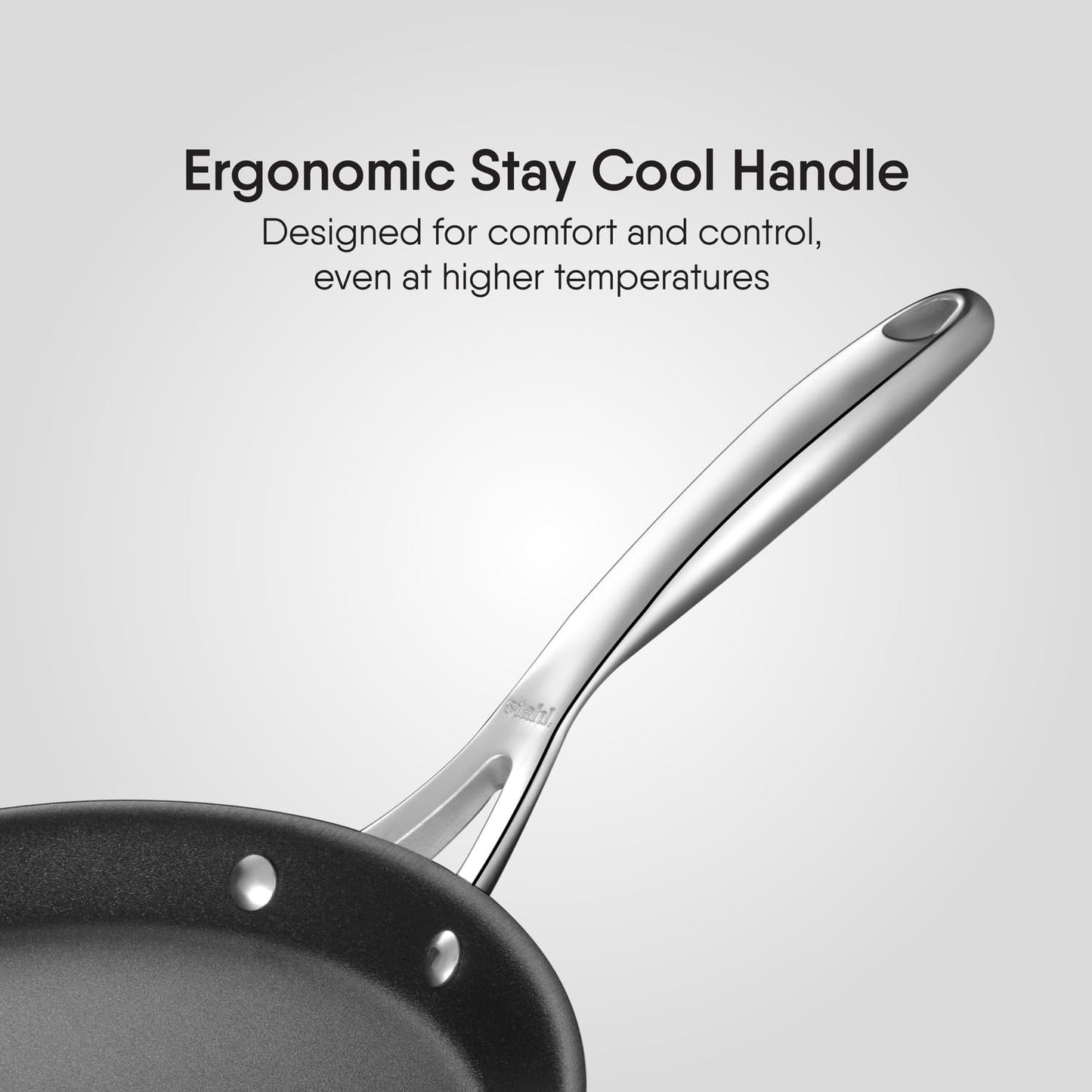 Stahl Schild Dosa Tawa Triply Non Stick Induction Gas