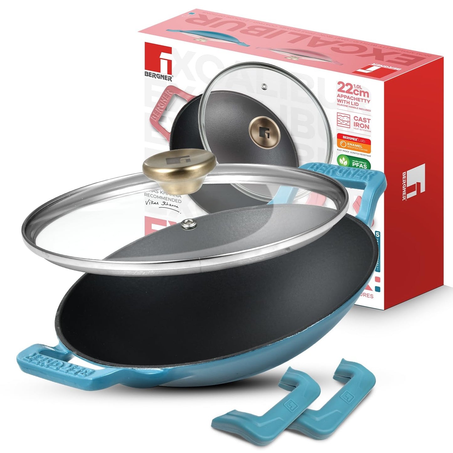 Berger Excalibur Appachetty with Lid