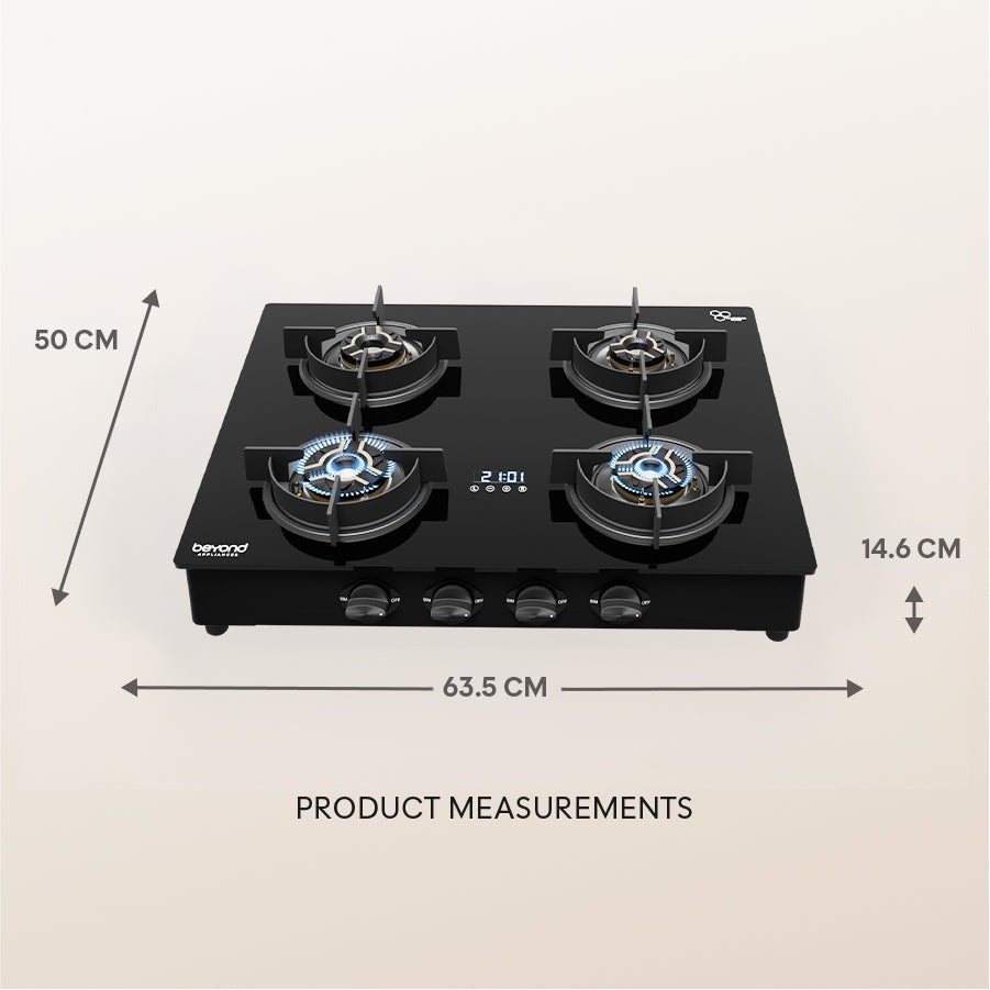 Auriga Pro - 4 Burner Cooktop