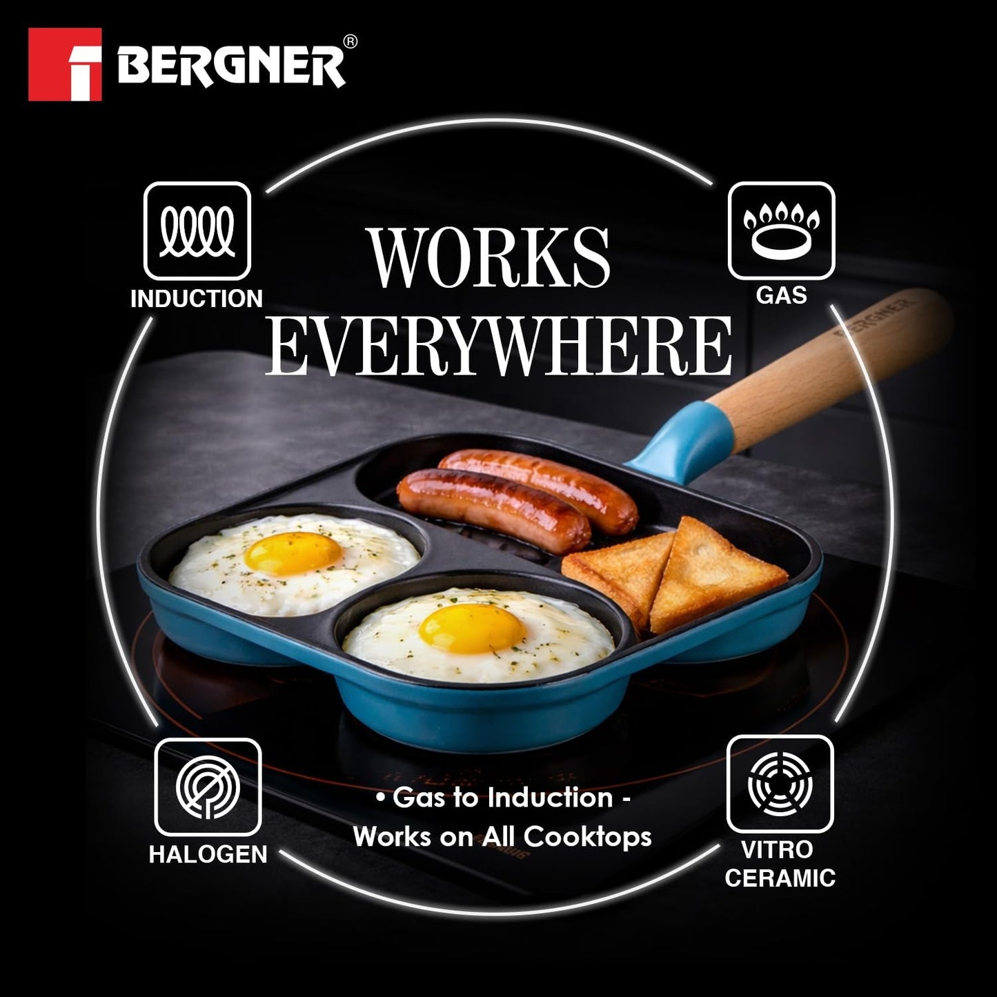 Berger Excalibur Breakfast Pan