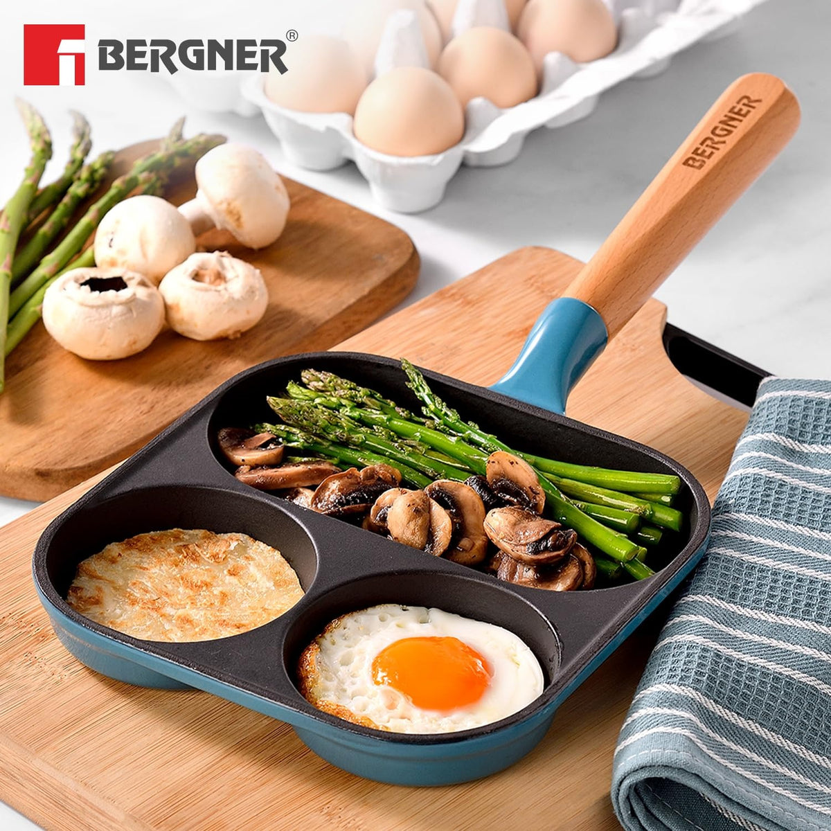 Berger Excalibur Breakfast Pan