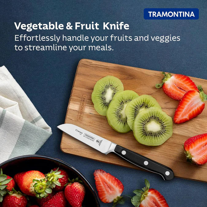 Century Stainless Steel Vegetable & Fruit Knife 3 Inch | Forged Blade Kitchen Knife