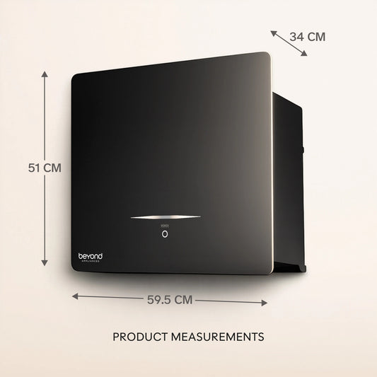 Cube DC Black W-IR Chimney