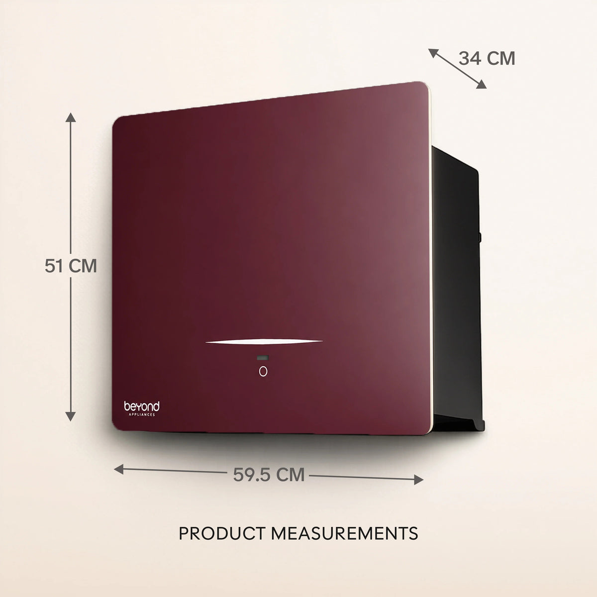 Cube DC Designer range Chimney