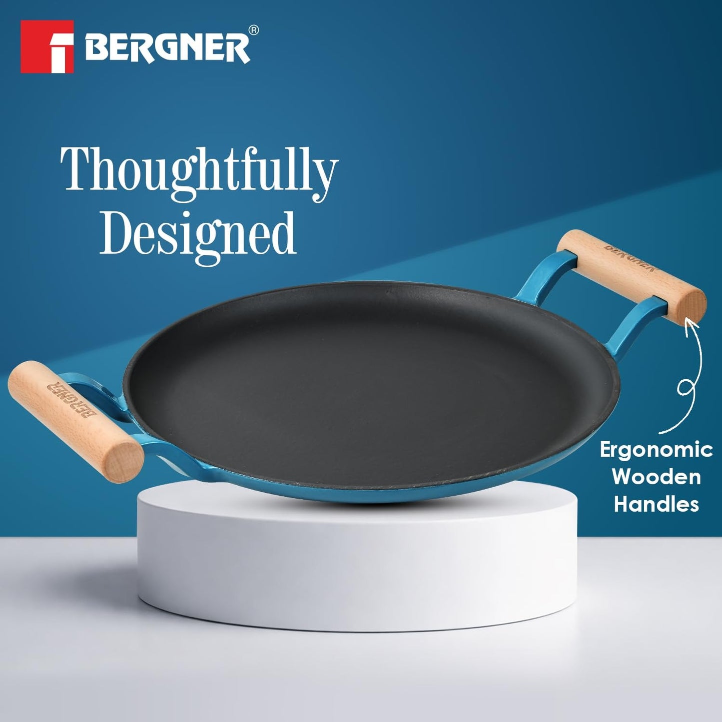 Berger Excalibur Dosa Tawa (2 Side Handles)