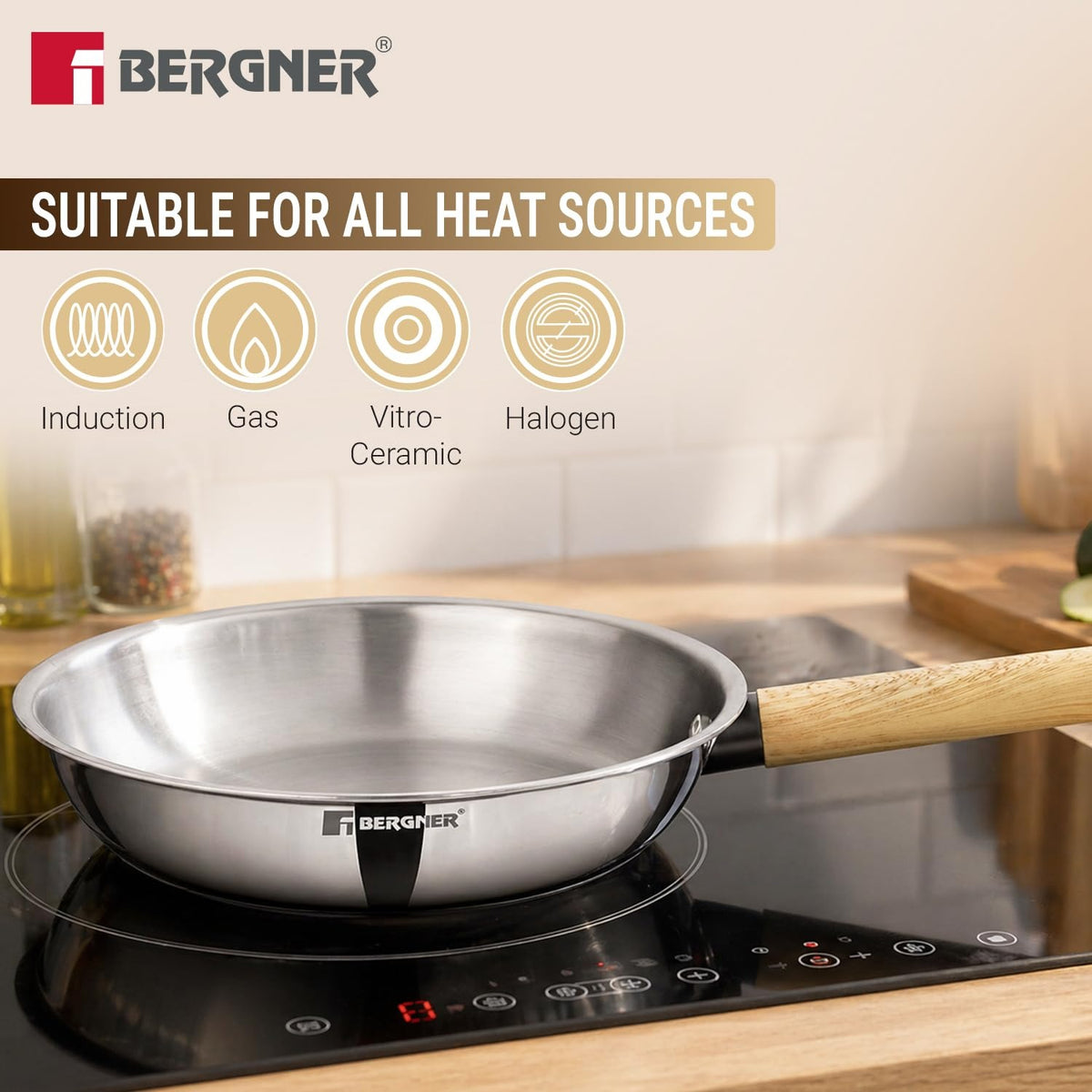 Berger TRI-Oak Frypan