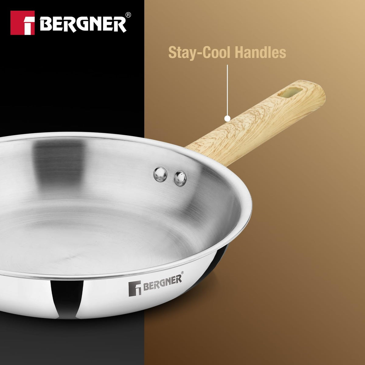 Berger TRI-Oak Frypan