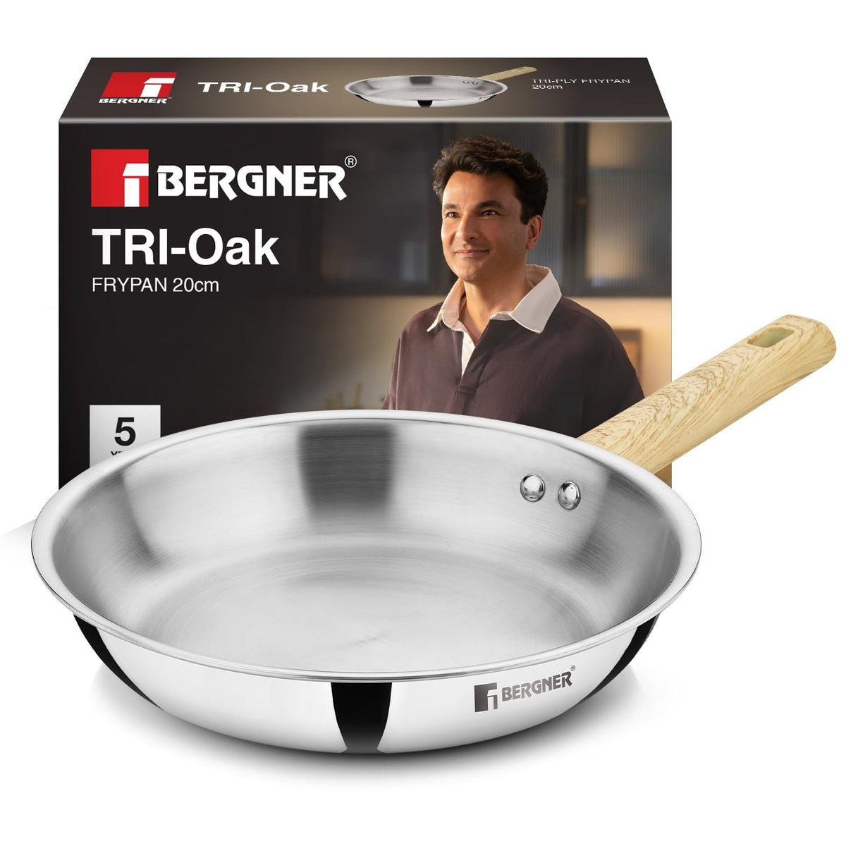 Berger TRI-Oak Frypan
