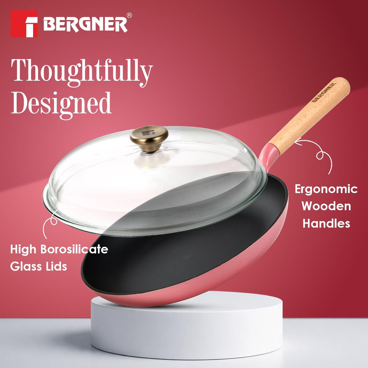 Berger Excalibur Frypan with Lid
