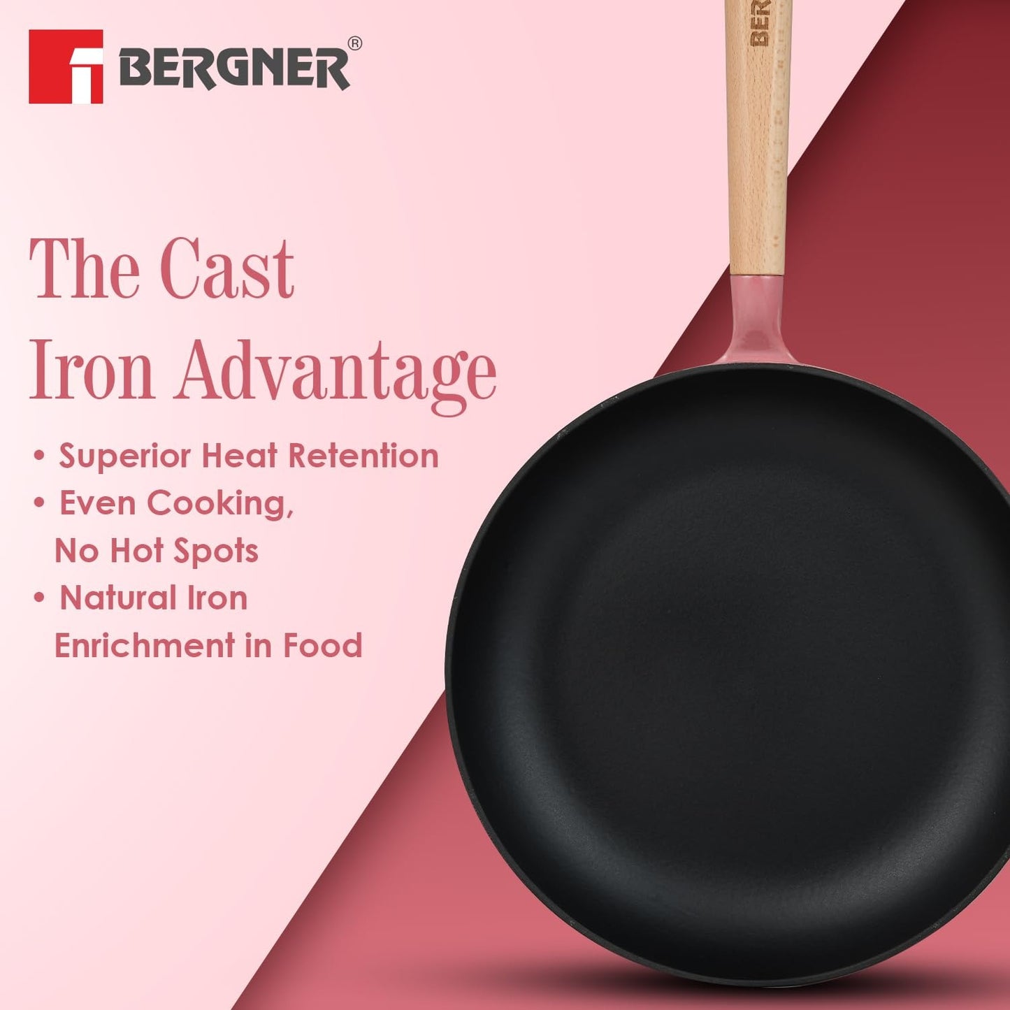 Berger Excalibur Frypan with Lid