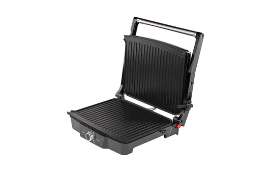 Hafele Grilla 2000 Watt Sandwich Maker|Griller|Jumbo Size |180° Openable Grill Plate |Non Stick-Bpa&Ptfe Free |Auto Temp Cut-Off, Black