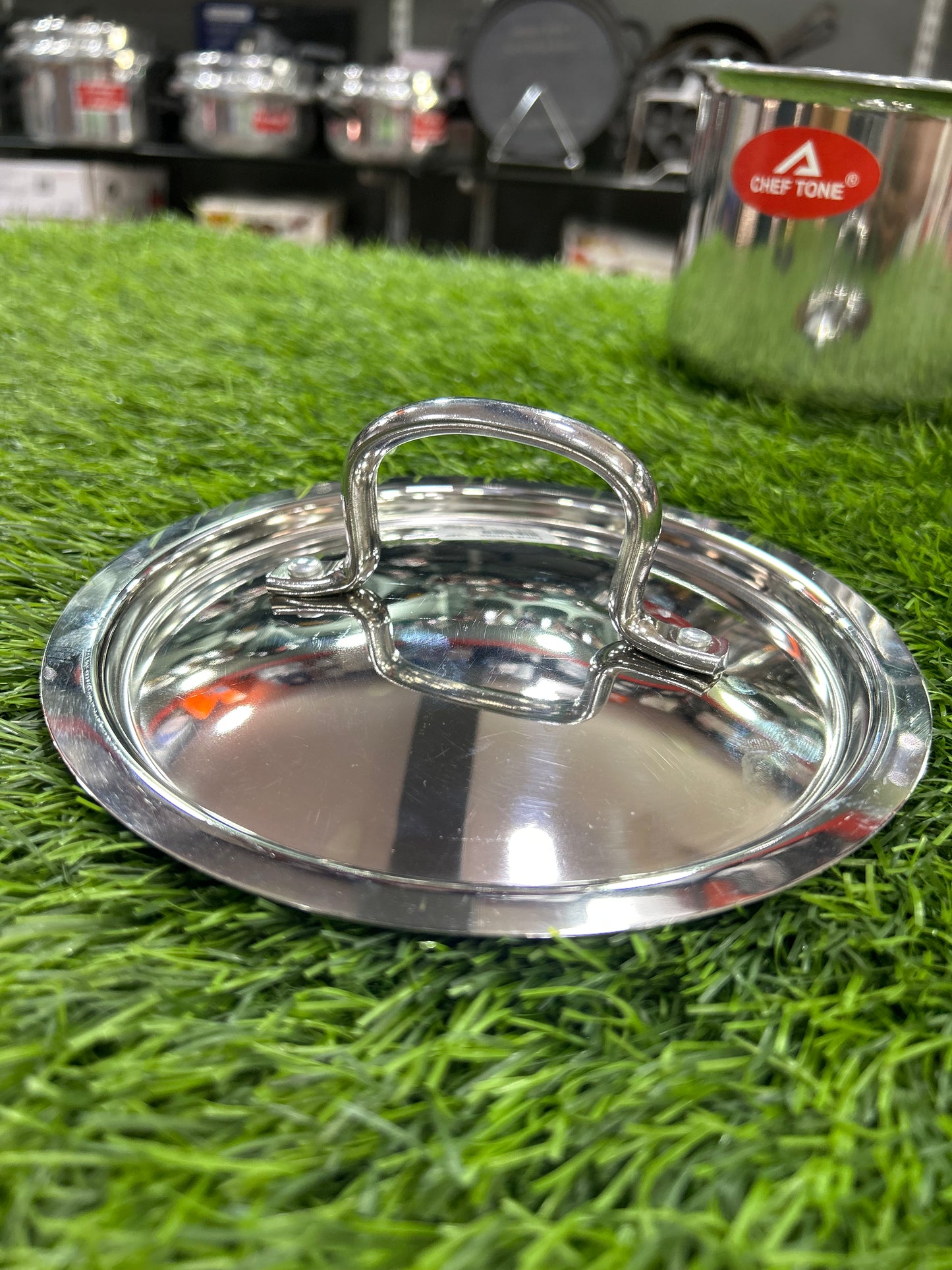 CHEF TONE TRIPLY MILK JUG 16 cm Capacity.2.45 ltr ,| Milk Boiler | Kitchen Tea Container Water Boiling | Coffee/Milk Warmer, Even & Faster Heating | Induction & Gas Stove