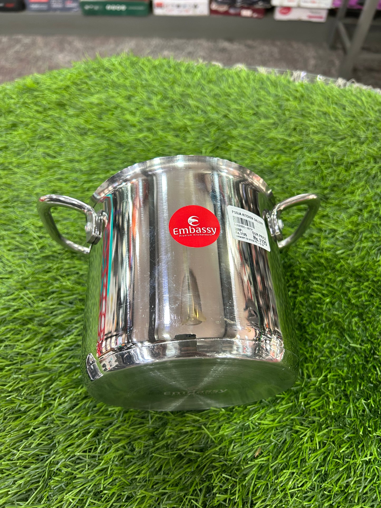 Embassy ICB Stock Pot / Multi Pot – 12 cm | 1.5 Litre |with lid|milk pot|