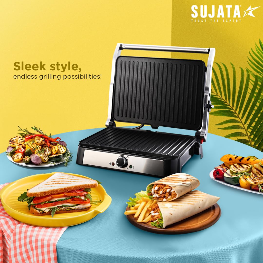 SUJATA MULTI PURPOSE GRILL SG01 — YOUR ALL-IN-ONE KITCHEN GRILLING STATION 2000 watts