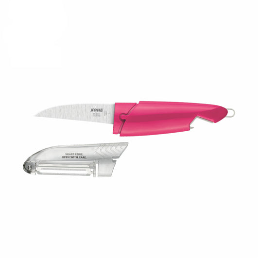 Kohe Ultimate Multitasker: Knife Cum Peeler - Seamlessly Handles  Cutting and Peeling.