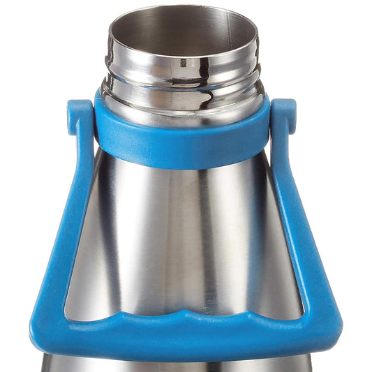 MILTON Duo DLX Thermosteel Bottle, Water Bottles, 24 Hours Hot and Cold, Easy to Carry, Easy Grip, Rust Proof, Tea, Coffee, Office, Travel Bottle, Silver