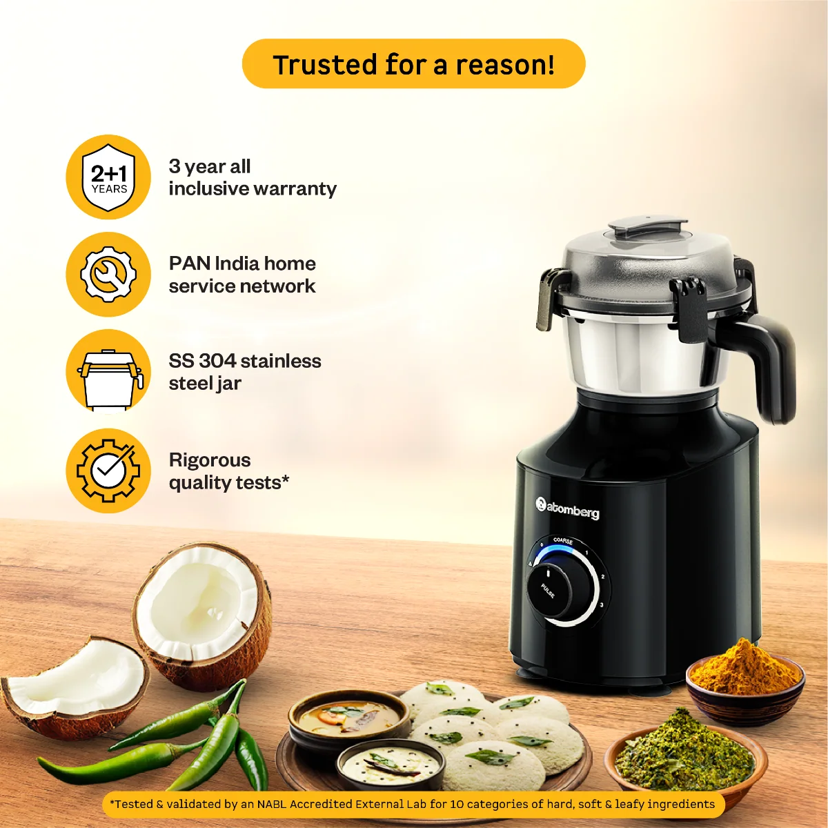 Atomberg Zenova Mixer Grinder