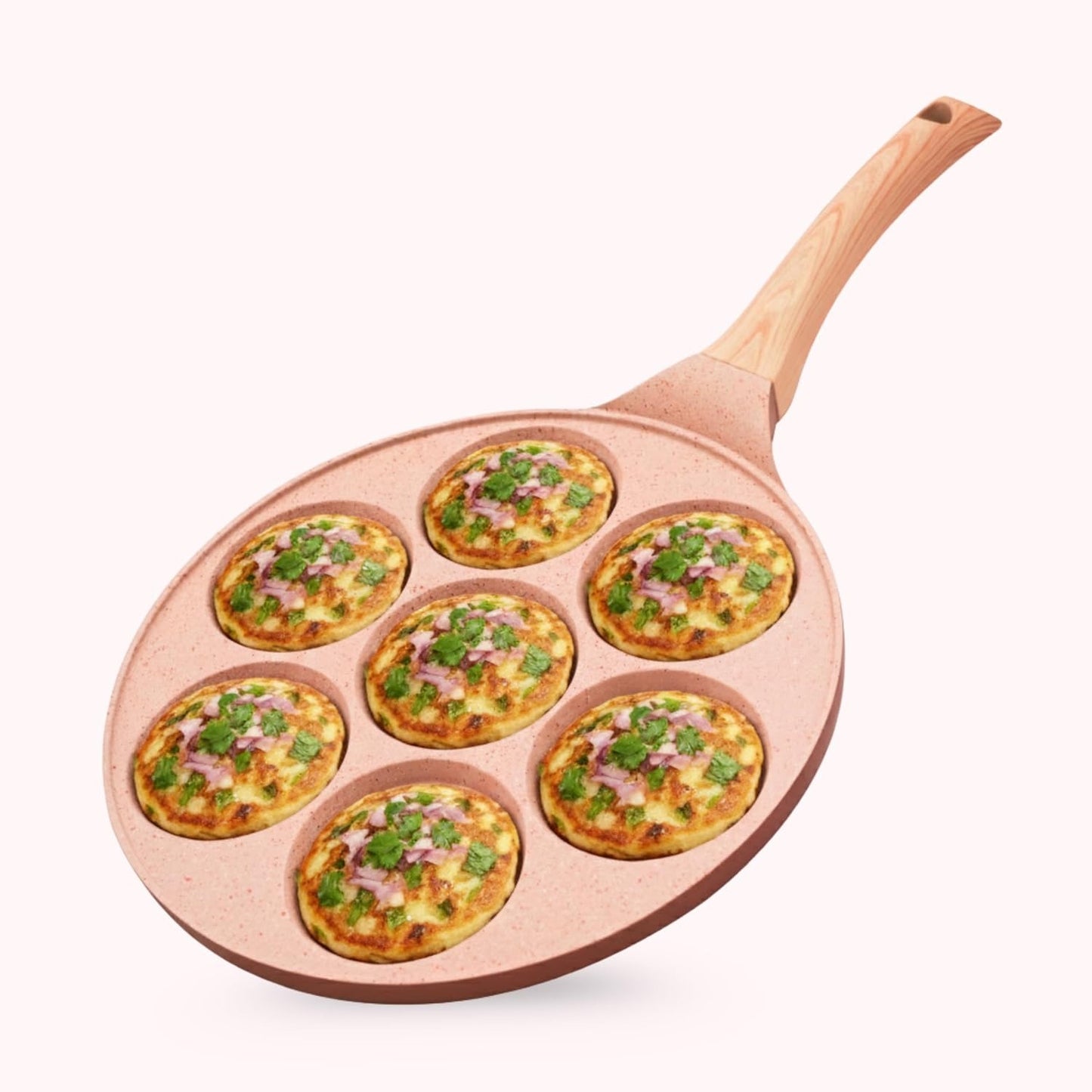 Macclite Uttappam / Tikki Pancake Tawa Butter Scotch / 7 Cavity
