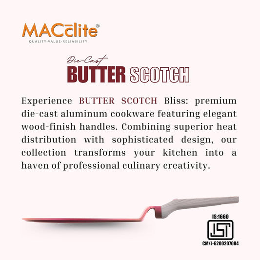 Macclite Triumph Flat Tawa Butter Scotch